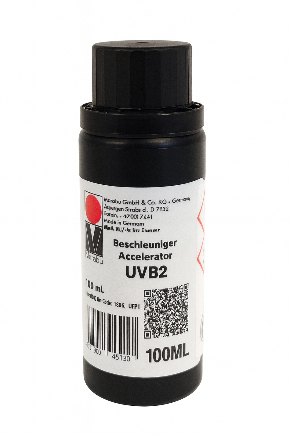Marabu UV Catalyst UV-B2 - Katalizatorius, 0,1 L