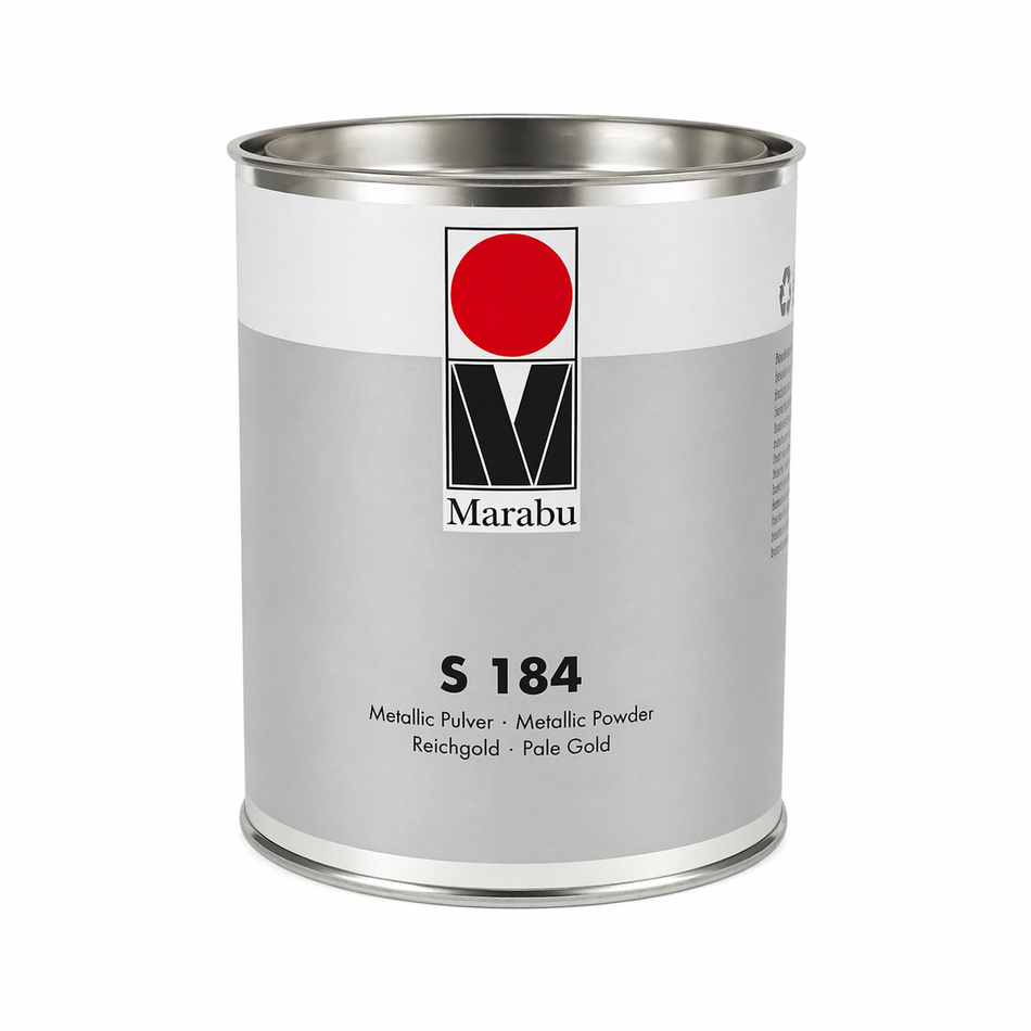 Marabu bronzas pulveris S-182, bagāts gaiši zelts - zeltains pulveris 1,0 kg