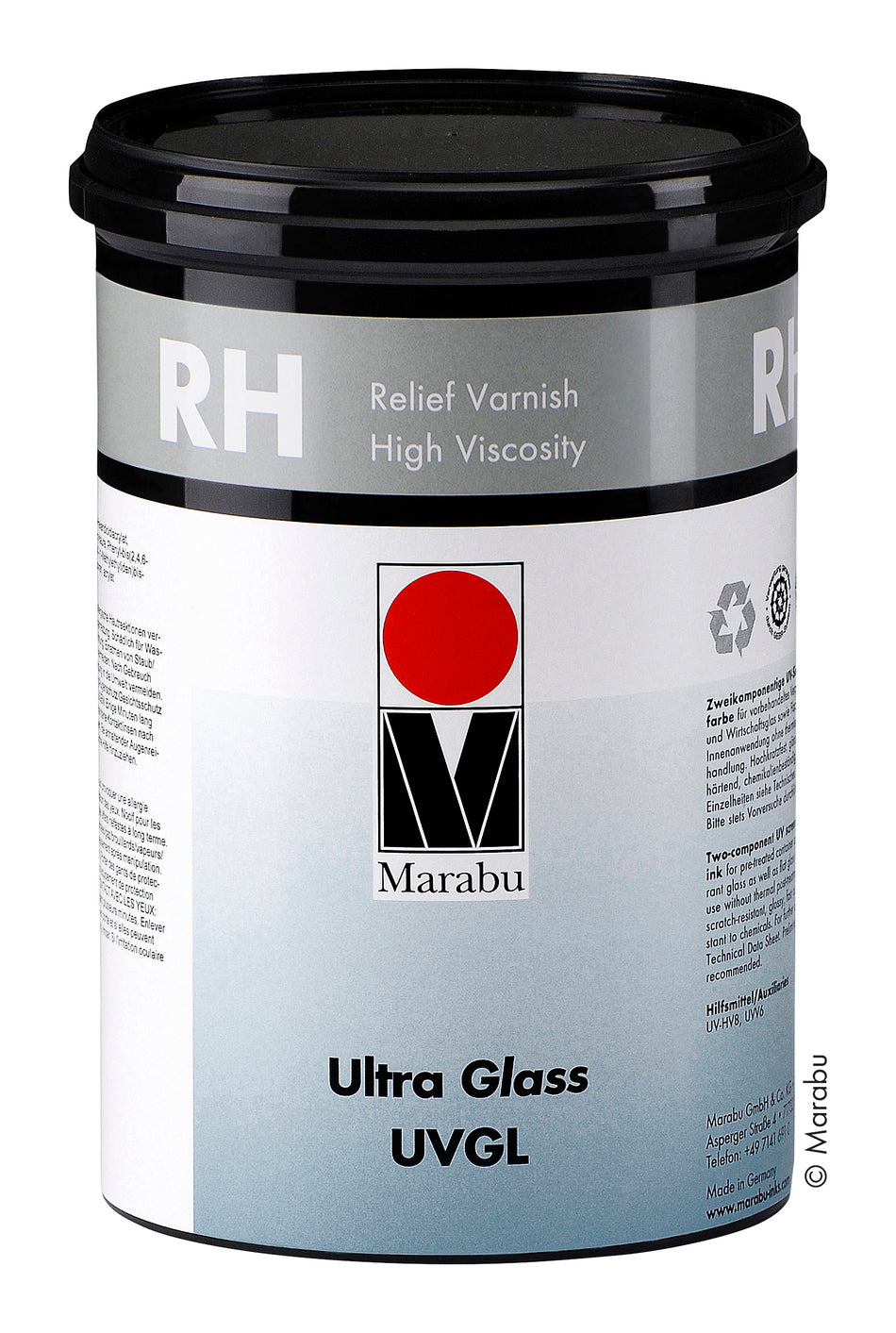 Marabu UltraGlass UVGL - Dažai, 1,0 Kg
